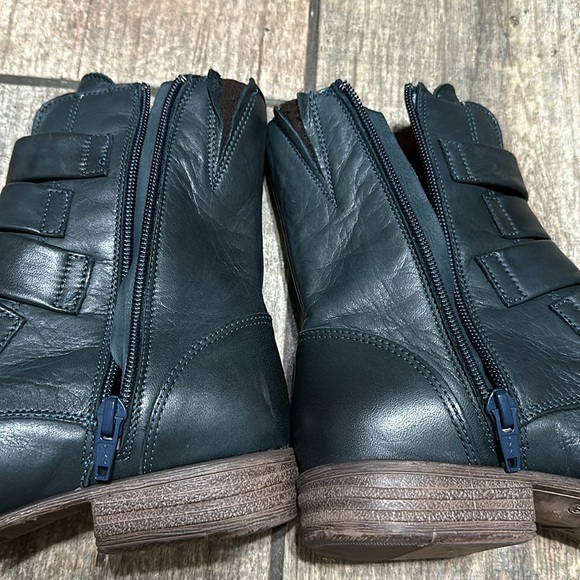 Miz Mooz Women’s 36 Leighton Leather‎ Boots in Ocean - Picture 10 of 16